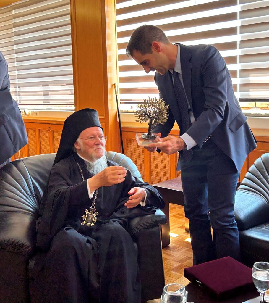 Επίσκεψη Οικουμενικού Πατριάρχη Βαρθολομαίου στην Ηλεία: Ευκαιρίες συνεργασίας στους τομείς της εκπαίδευσης και περιβάλλοντος