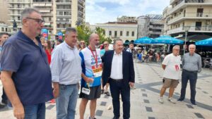 Κώστας Σβόλης: «Τρέξαμε στο Run Greece, στηρίζουμε τον μαζικό αθλητισμό»