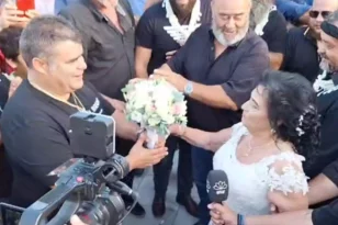 Κρήτη: Παντρεύτηκαν η 82χρονη Παρασκιώ και ο 41χρονος Κωστής - Ο γάμος της χρονιάς στο Ηράκλειο