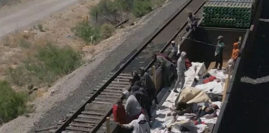 Μεξικό: Εκατοντάδες μετανάστες πάνω σε βαγόνια με προορισμό τις ΗΠΑ - ΒΙΝΤΕΟ
