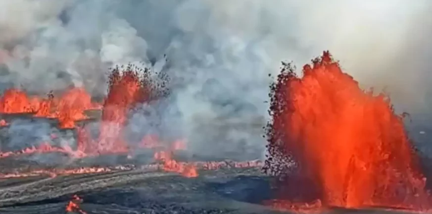 Χαβάη: Εξερράγη το ηφαίστειο Κιλαουέα για τρίτη φορά φέτος