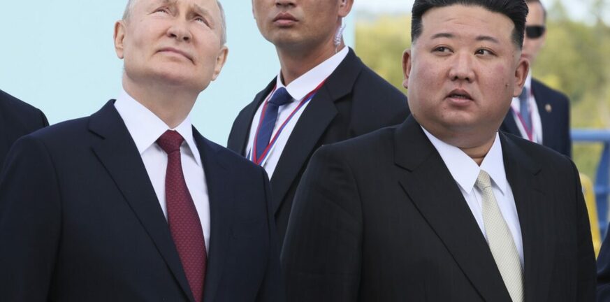Πούτιν και Κιμ Γιονγκ Ουν