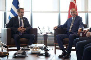 Μητσοτάκης για συνάντηση με Ερντογάν: Συμφωνήσαμε να εμβαθύνουμε το θετικό κλίμα στις ελληνοτουρκικές σχέσεις