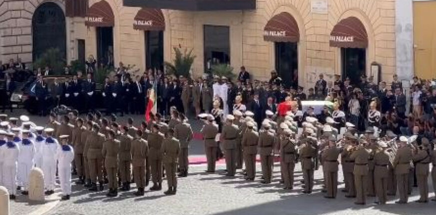 Ρώμη: Τελέστηκε η κηδεία του πρώην Προέδρου Δημοκρατίας, Τζόρτζιο Ναπολιτάνο - ΦΩΤΟ