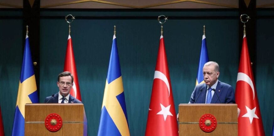 «Ναι» της Τουρκίας για ένταξη της Σουηδίας στο ΝΑΤΟ