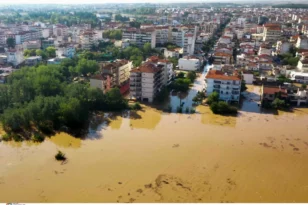 Κακοκαιρία - Λάρισα: Μήνυμα του 112 για εκκένωση κατοίκων σε Ελευθέριο και Αλεξανδρινή