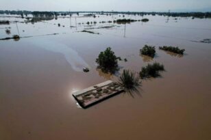 Κακοκαιρία – Θεσσαλία: Έσπασαν τα «κοντέρ», 1.096 χιλιοστά βροχής δέχτηκε η Ζαγορά Πηλίου