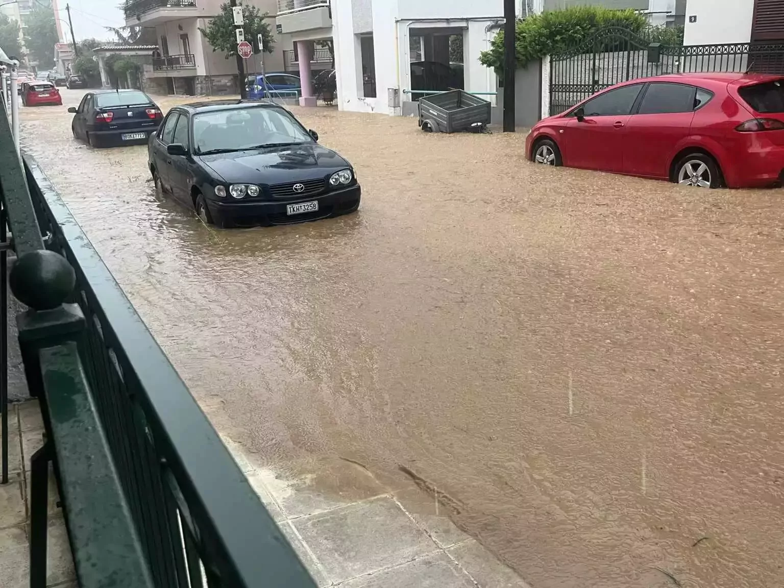 Ηχησε το «112» σε Τρίκαλα και Καρδίτσα για την κακοκαιρία «Byron»