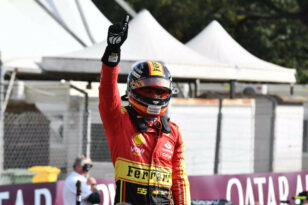 O Κάρλος Σαινθ πήρε την pole position στην Ιταλία