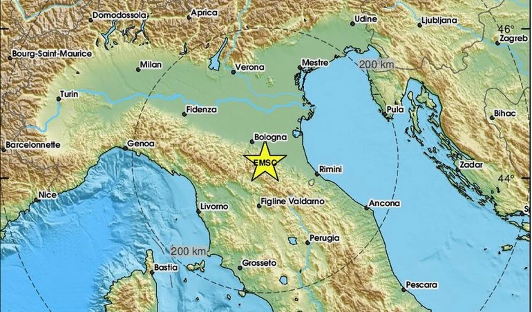 Ισχυρός σεισμός στην Ιταλία - ΦΩΤΟ