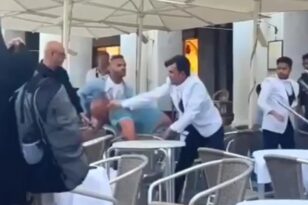 Σερβιτόροι πιάστηκαν στα χέρια με πελάτες σε καφετέρια στη Βενετία - ΒΙΝΤΕΟ