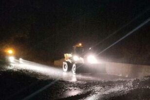 Κακοκαιρία Elias: Έκλεισαν το δρόμο στην Πούντας – Καλαβρύτων φερτά υλικά από την έντονη βροχόπτωση ΦΩΤΟ