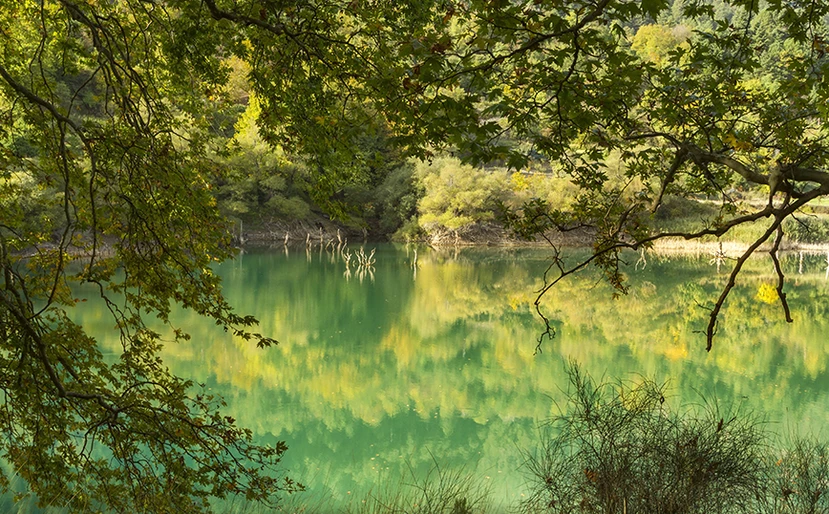 Το φυσικό τοπίο στην Αχαΐα που μοιάζει με πίνακα ζωγραφικής - Η λίμνη Τσιβλού εντυπωσιάζει - ΦΩΤΟ