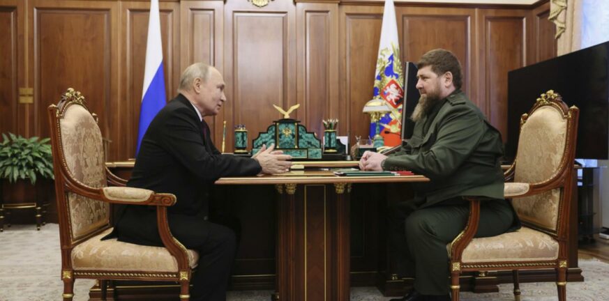 Συνάντηση Πούτιν και Καντίροφ μετά τις αντιδράσεις για τον ξυλοδαρμό κρατουμένου