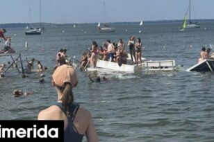 ΗΠΑ: Αποβάθρα σε λίμνη κατέρρευσε - 25 φοιτητές τραυματίστηκαν - ΒΙΝΤΕΟ