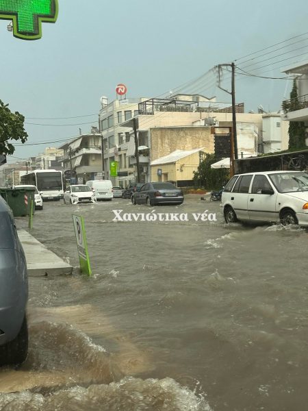 Κακοκαιρία,Χανιά