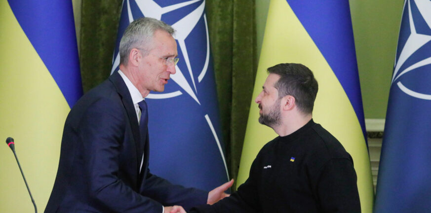 Ζελένσκι: «Ζήτημα χρόνου» η ένταξη της Ουκρανίας στο ΝΑΤΟ - Η επίσκεψη του Γενς Στόλτενμπεργκ - ΒΙΝΤΕΟ