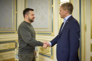 Ουκρανία: Η συνάντηση Βρετανού υπουργού Άμυνας με τον Βολοντίμιρ Ζελένσκι – ΦΩΤΟ