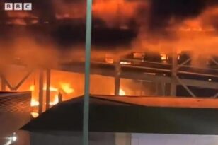 Συναγερμός στο αεροδρόμιο Λούτον του Λονδίνου λόγω μεγάλη φωτιάς: Ανεστάλησαν πτήσεις - ΒΙΝΤΕΟ