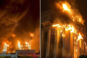 Στις φλόγες το Αρχηγείο της Αστυνομίας στην Ισμαηλία της Αιγύπτου ΦΩΤΟ – ΒΙΝΤΕΟ