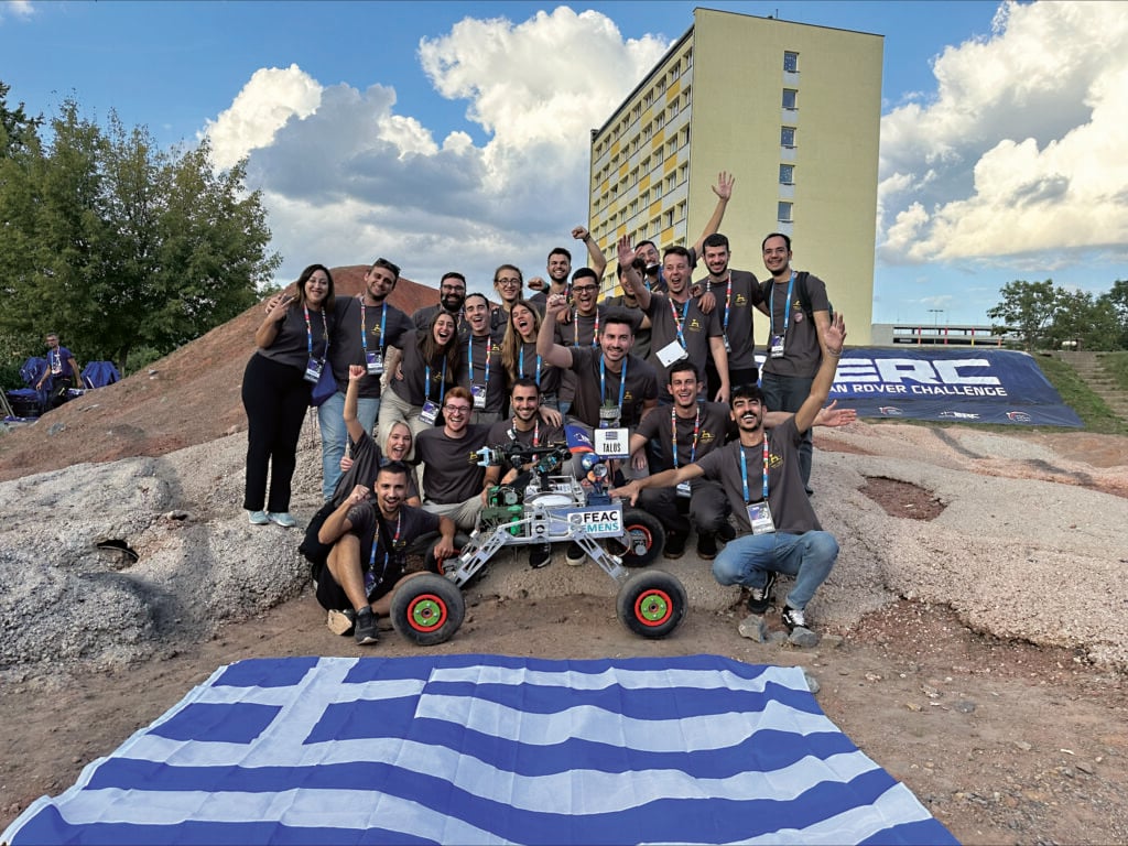 Ρομποτικό όχημα από την Πάτρα για τον Αρη - H ομάδα Beyond Robotics κατέκτησε μια από τις πρώτες θέσεις σε πανευρωπαϊκό διαγωνισμό