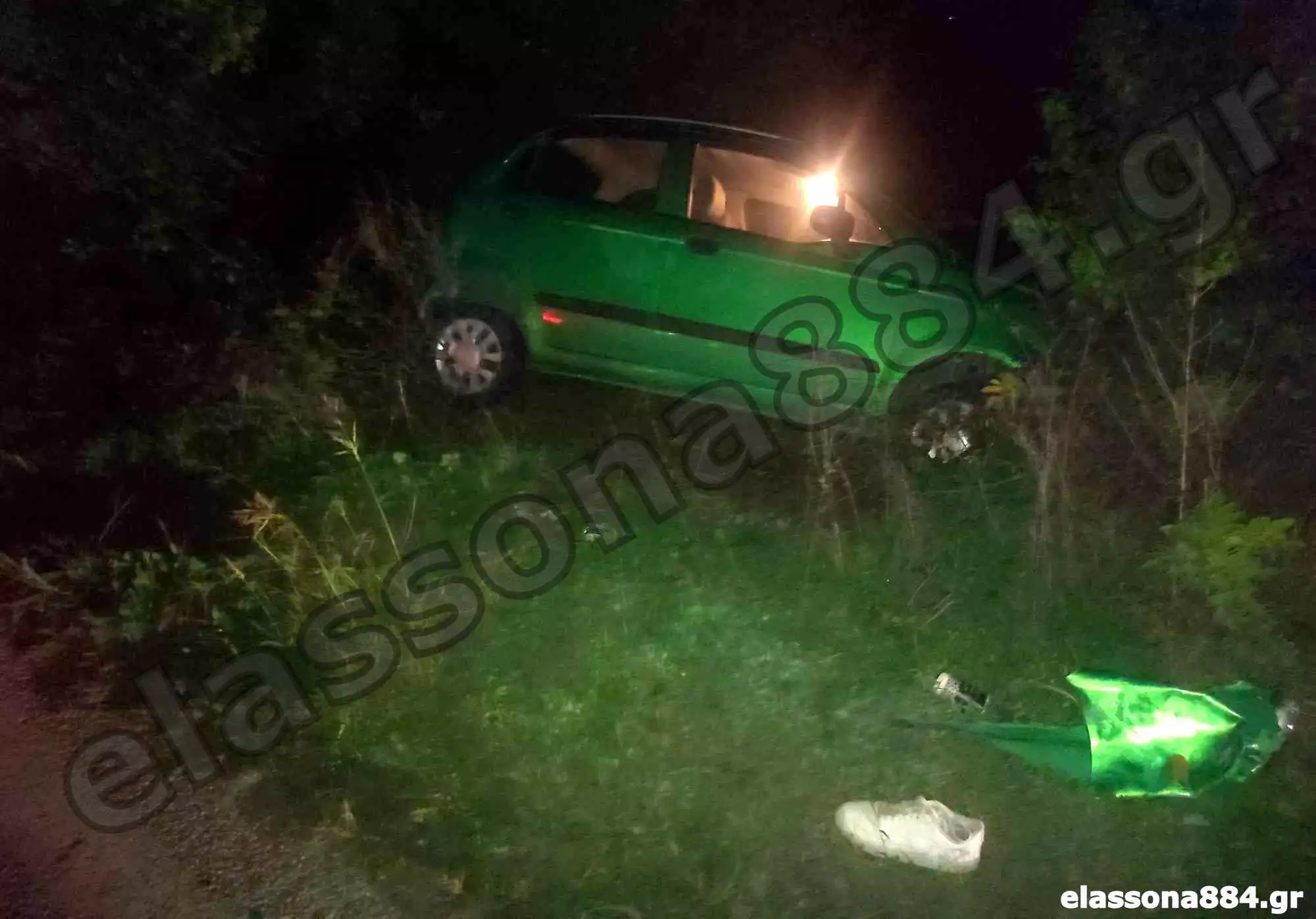 Ελασσόνα: Ανήλικος σκοτώθηκε σε τροχαίο μετά από σύγκρουση αυτοκινήτου με τη μηχανή που οδηγούσε