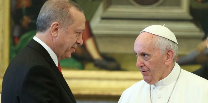 Τηλεφωνική επικοινωνία Πάπα Φραγκίσκου και Ερντογάν: «Οι επιθέσεις Ισραήλ - Χαμάς έχουν φτάσει σε επίπεδα σφαγής»