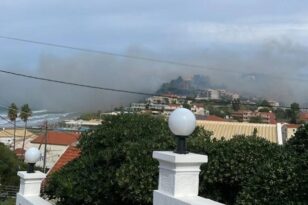 Μεγάλη φωτιά στην Κέρκυρα – Μήνυμα από το 112 για εκκένωση της περιοχής του Αγίου Στεφάνου