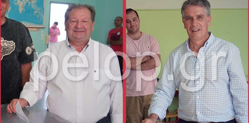Δεύτερες εκλογές 2023 - Αιγιάλεια: Ψήφισαν οι οι υποψήφιοι δήμαρχοι Χρήστος Γούτος και Δημήτρης Καλογερόπουλος - Τι δήλωσαν