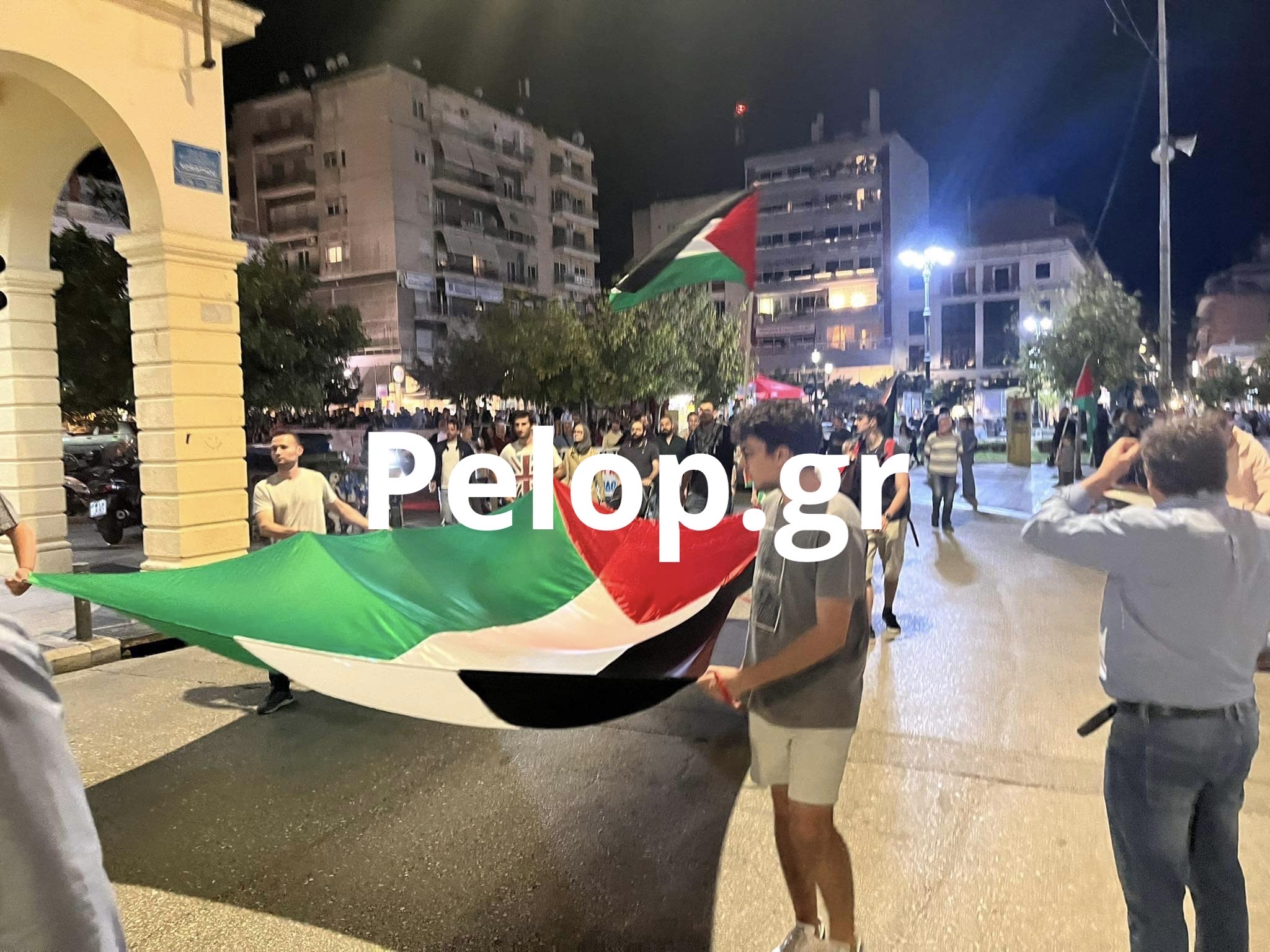 Πάτρα:Μαζική συγκέντρωση και πορεία υπέρ του Παλαιστινιακού λαού ΦΩΤΟ-ΒΙΝΤΕΟ