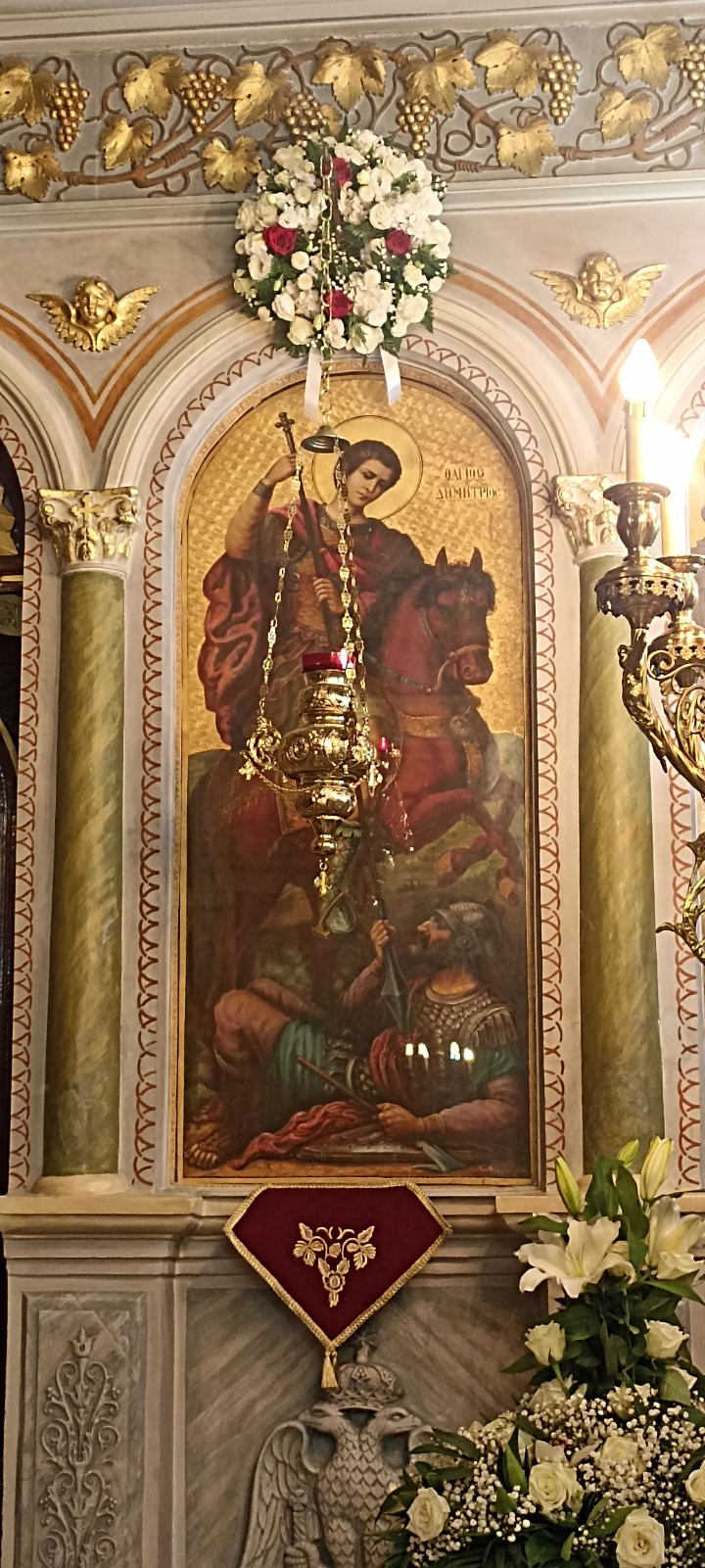 Πάτρα: Υπό τον Μητροπολίτη Χρυσόστομο ο εσπερινός στον Ιερό Ναό του Αγίου Δημητρίου Μποζαϊτίκων - ΦΩΤΟ