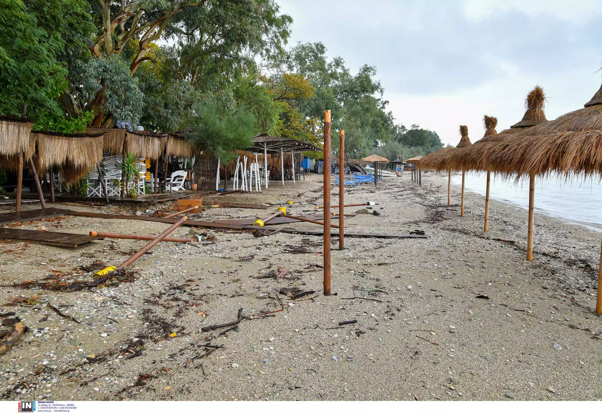 Μαγνησία: Ξεκίνησε το δύσκολο έργο της αποκατάστασης του παραλιακού μετώπου μετά τις κακοκαιρίες