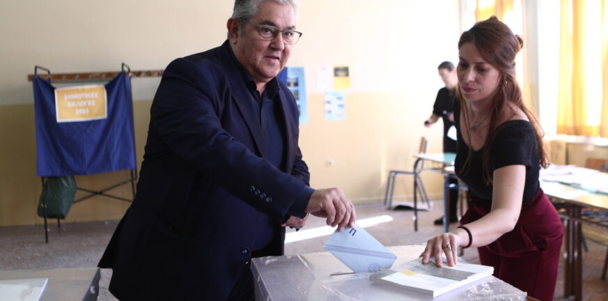 Εκλογές 2023 - Κουτσούμπας: «Σήμερα ψηφίζουμε για να βγει δυνατός ο λαός από την κάλπη»