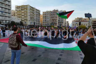 Πάτρα: Συγκέντρωση συμπαράστασης στον Παλαιστινιακό λαό ΦΩΤΟ
