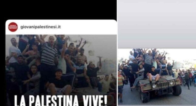 Ιταλία: Συνθήματα και αναρτήσεις υπέρ της Παλαιστίνης από μαθητές και συλλογικότητες – Παρέμβαση του Υπ. Παιδείας