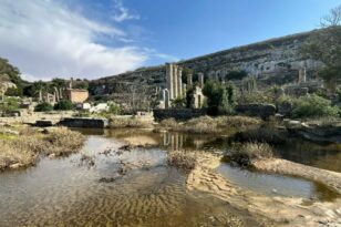Λιβύη: Τα νερά αποκάλυψαν ρωμαϊκή κατασκευή στη Ντέρνα