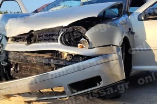 Τροχαίο-Σοκ με έναν τραυματία στη Λάρισα - Πώς έχασε ο οδηγός τον έλεγχο του αυτοκίνητο