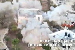 Ισραήλ: Ο στρατός κατεδάφισε το σπίτι του δεύτερου στην ιεραρχία της Χαμάς - ΒΙΝΤΕΟ