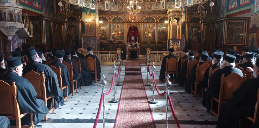 Αίγιο: Πραγματοποιήθηκε η Ιερατική Σύναξη στον Μητροπολιτικό Ιερό Ναό Φανερωμένης