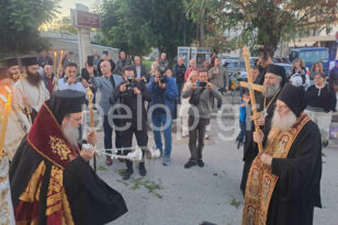 Πάτρα: Με λαμπρότητα έφτασε ο σταυρός του Μεγάλου Κωνσταντίνου στον ναό του Αγίου Ανδρέα