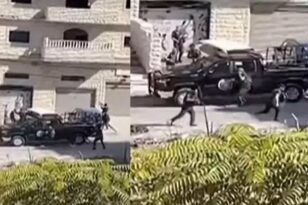 Ένοπλη επίθεση κατά της αυτοκινητοπομπής του Μαχμούντ Αμπάς - BINTEO
