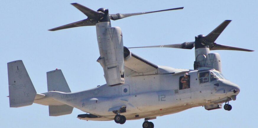 Ιαπωνία: Εντοπίστηκαν οι σοροί πέντε ακόμη μελών του πληρώματος του αμερικανικού αεροσκάφους Osprey