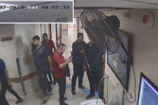 Γάζα: Βίντεο δείχνει ομήρους να μεταφέρονται στο εσωτερικό του νοσοκομείου Αλ Σίφα