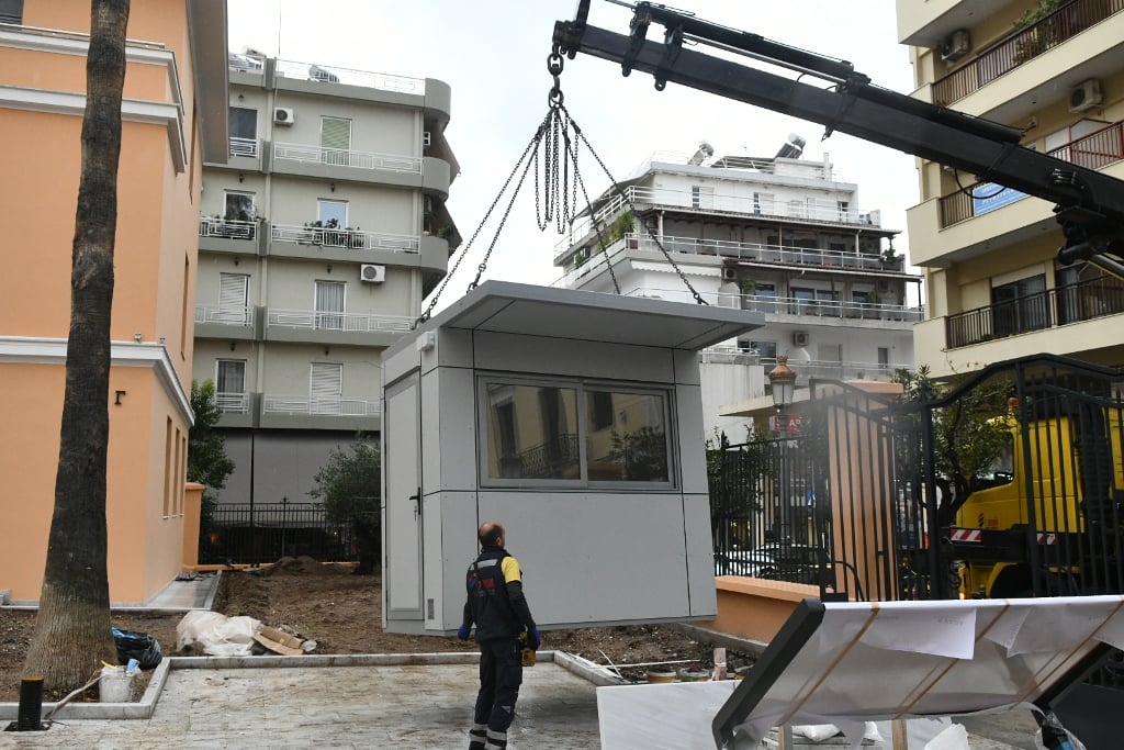 Πάτρα,νέο δημαρχείο,οικίσκος,υποδοχή