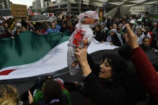 Βέλγιο: 21.000 άνθρωποι ξεχύθηκαν στους δρόμους υπέρ των Παλαιστινίων στις Βρυξέλλες