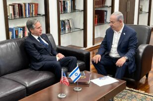 Μπλίνκεν: Συναντήθηκε σήμερα με τον Νετανιάχου στο Τελ Αβίβ