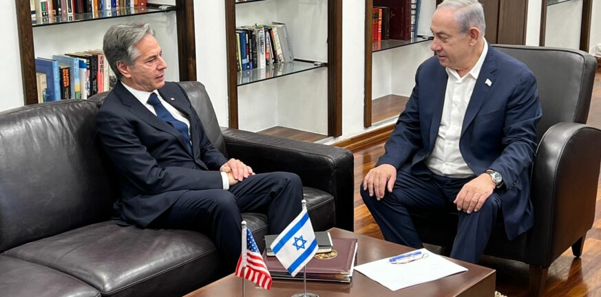Στο Ισραήλ σήμερα ο Μπλίνκεν: Η συζήτηση με τον Νετανιάχου για το «επόμενο βήμα» στη Γάζα