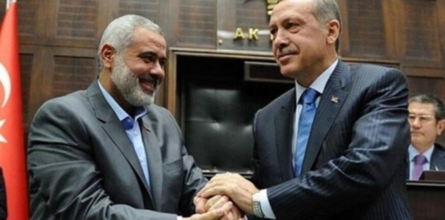 Ερντογάν: Θα συναντηθεί με τον ηγέτη της Χαμάς, Ισμαήλ Χανίγια