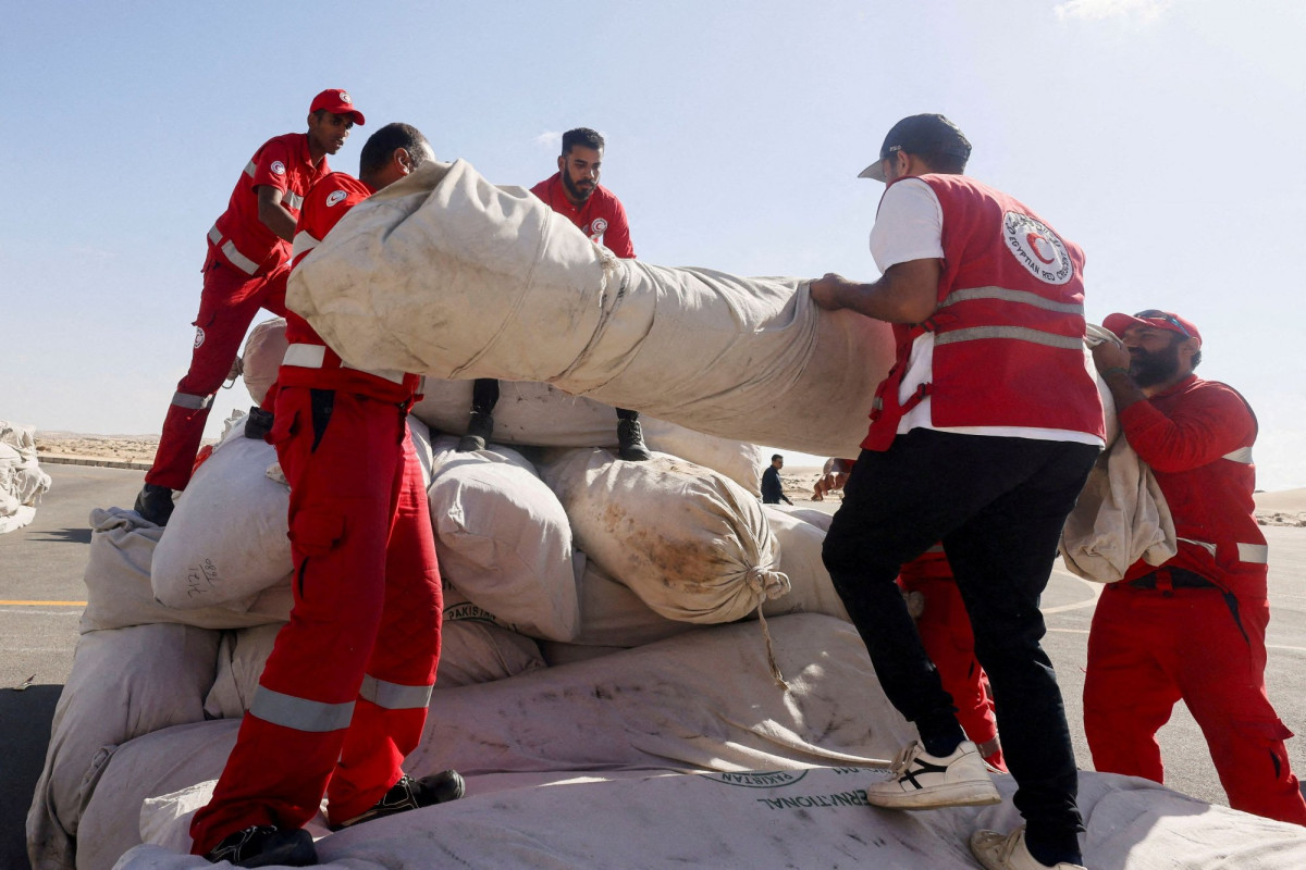 Gaza Strip: Ready to receive humanitarian aid ashore
 – 2024-07-18 13:48:34