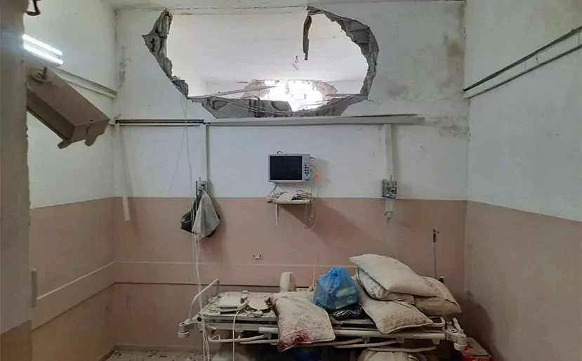 λωρίδα της γάζας,ισραηλινοί,βομβαρδισμός,νοσοκομείο
